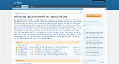 Desktop Screenshot of bongdathethao.net