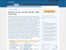 Tablet Screenshot of bongdathethao.net